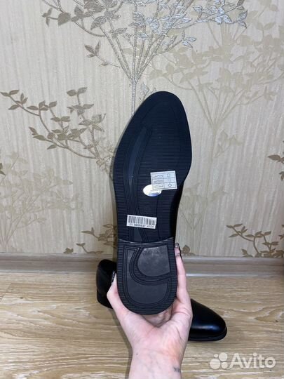 Туфли мужские кожаные