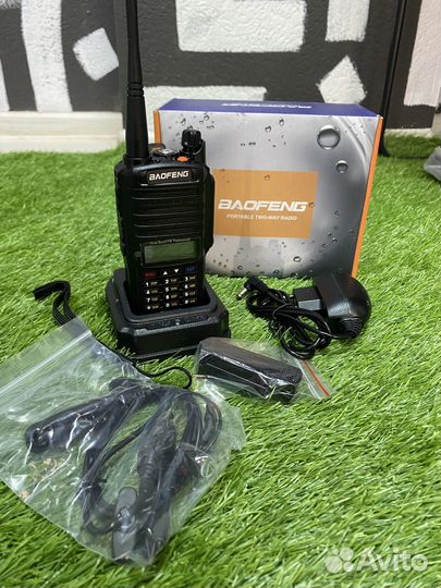 Рация Baofeng UV-9R Plus ip67 (с гарнитурой) 8 Вт