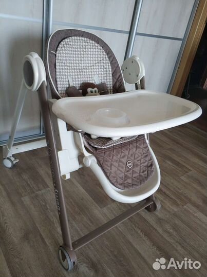 Стульчик для кормления happy baby Berny