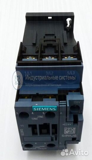 Контактор Siemens Sirius 3RT2028-1AG20