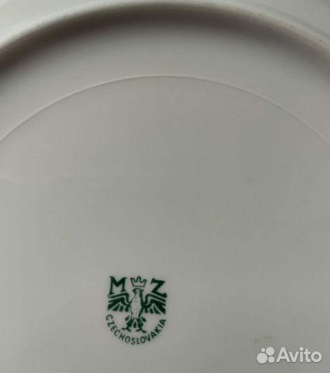 Блюдо чешское фарфор 70-х годов