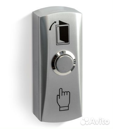 DR-02 Кнопка выхода накладная, металлическая, конт