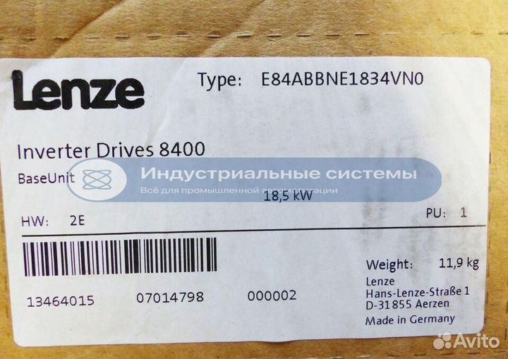 Преобразователь Lenze 13464015