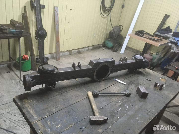 Усиленый задний мост нива 21214 с абс
