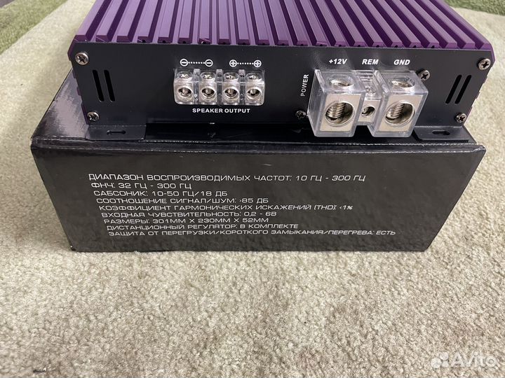 Автомобильный усилитель Titan Audio TA 1.1000