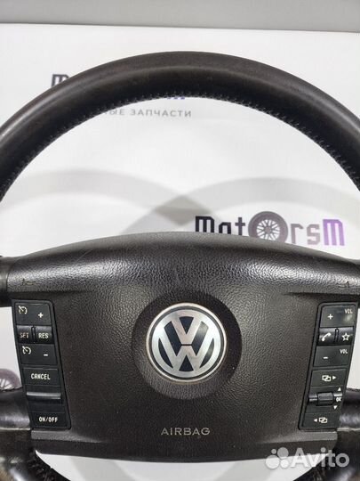 Volkswagen Touareg 1 Подушка безопасности водителя 92064870