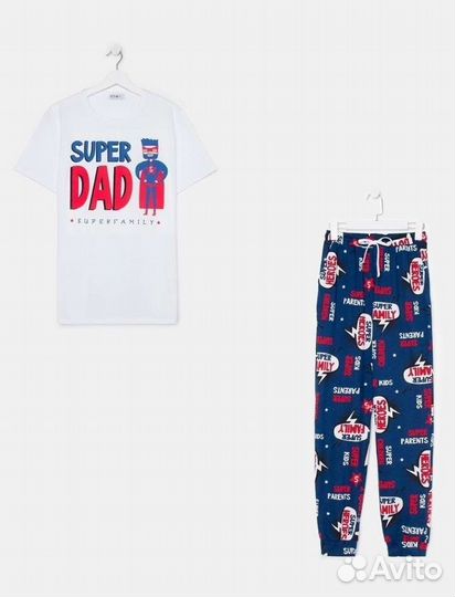 Мужская пижама, костюм для дома