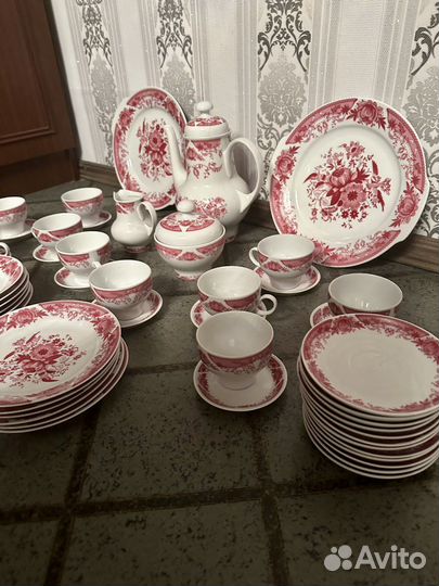 Сервиз чайный гдр kahla