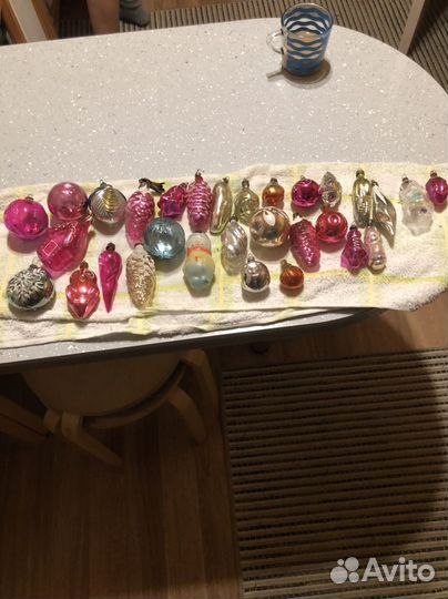 Елочные игрушки СССР одним лотом