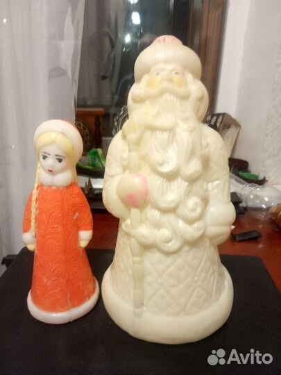 Дед Мороз и Снегурочка игрушки