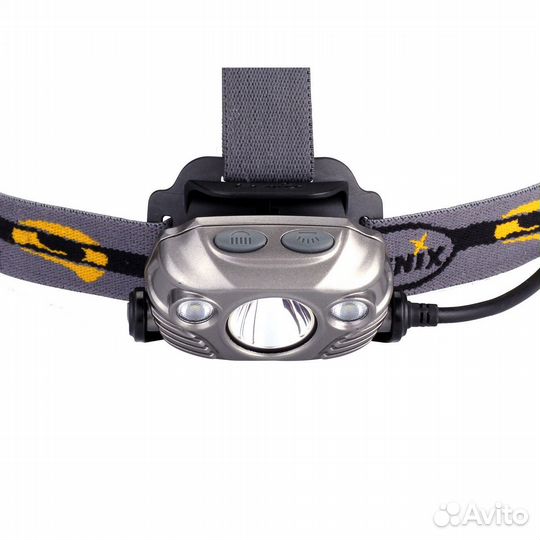 Налобный фонарь Fenix HP30R серый, HP30Rgrey