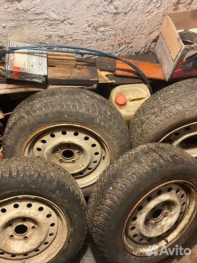 Зимние колеса r15 от волги