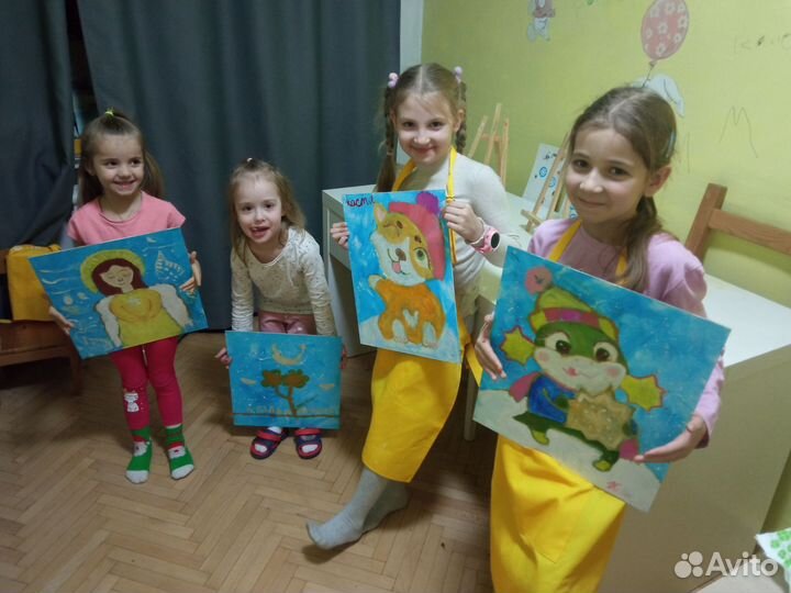 Занятия по живописи для детей