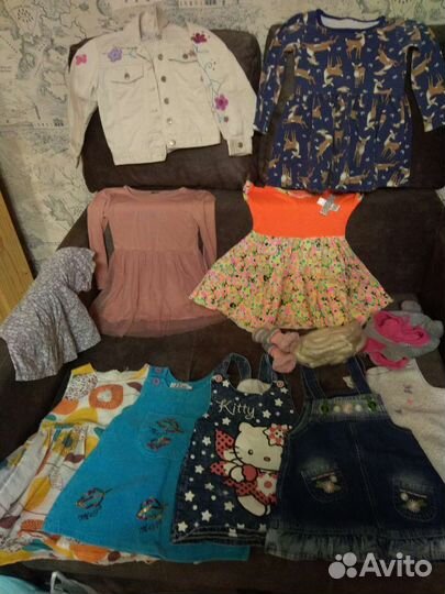 Вещи пакетом на девочку 2 года