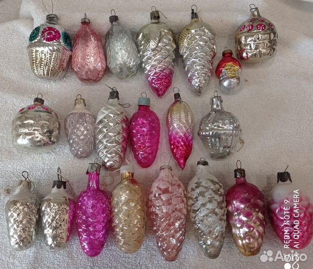 Елочные игрушки СССР