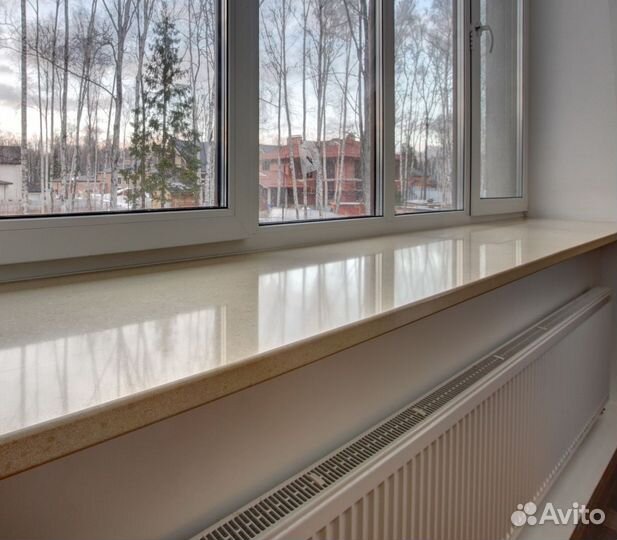 Подоконник из кварца