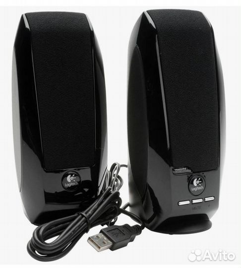 Компьютерная акустика Logitech S150 черный