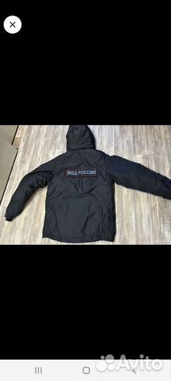 Бушлат зимний мвд