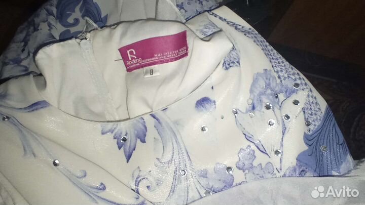 Платье для девочки на выпускной пышное