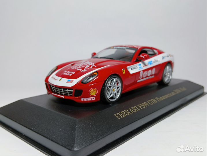 Модель 1/43 Ferrari F599 GTB Panamerican 2006, IXO