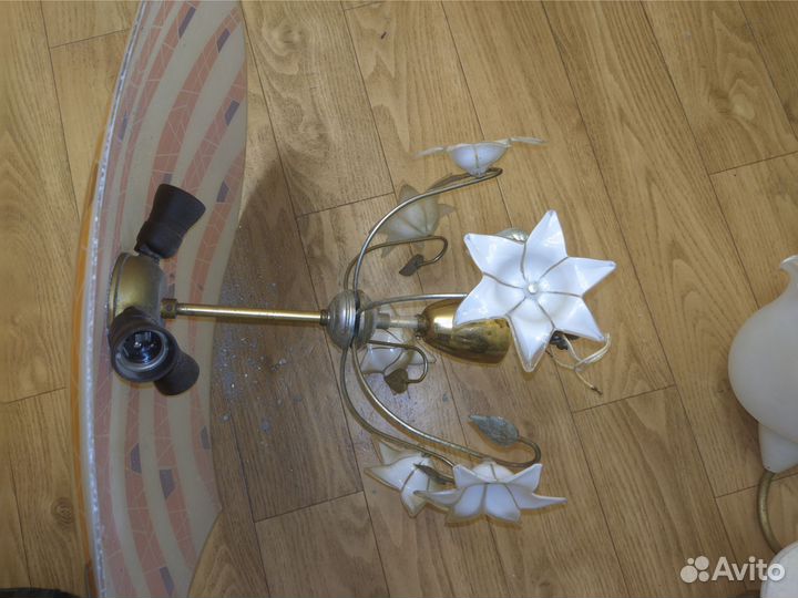 Люстра тарелка СССР Винтаж