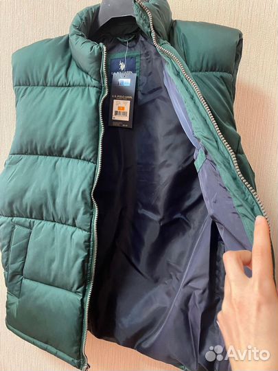 Жилетка мужская us polo оригинал