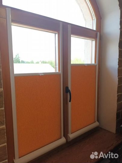 Кассетные рулонные пружинные шторы