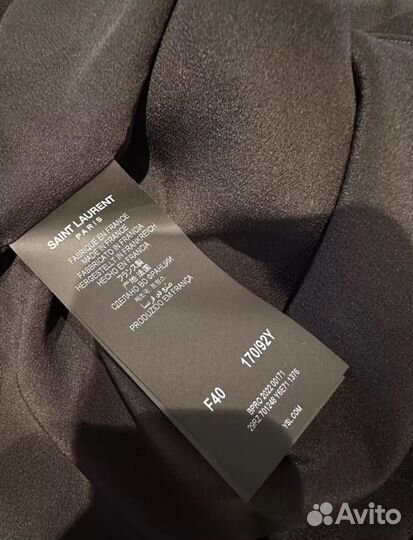 Saint laurent платье