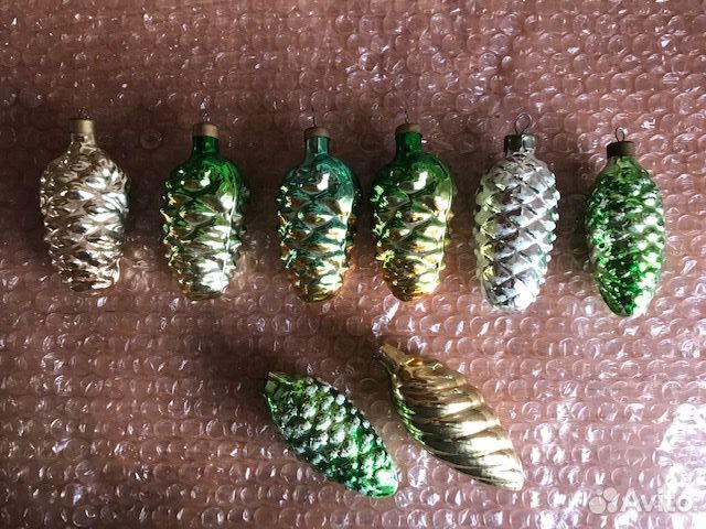 Елочные игрушки СССР