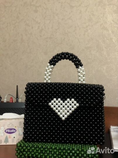 Сумка из бусин