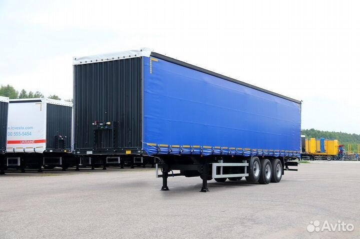 Полуприцеп шторно-бортовой Тонар 9888, 2024