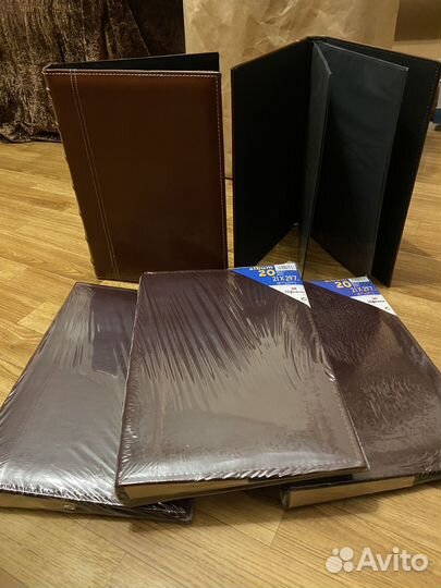 Фотоальбом а4 кожаный Hofmann новый на 20 фото