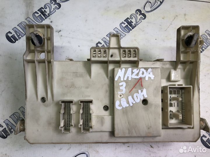 Блок предохранителей салона mazda 3