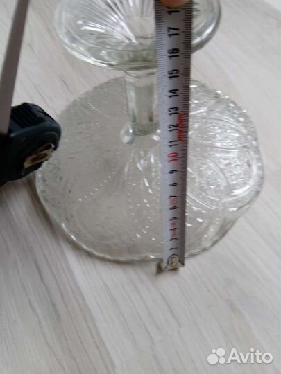 Ваза для фруктов на ножке СССР