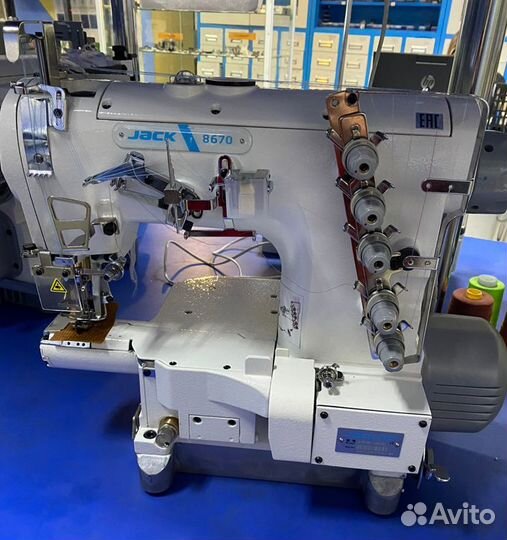 Jack JK-8670BDI-01CB плоскошовка узкий рукав