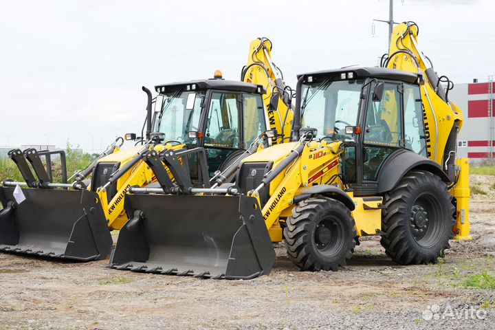 Экскаватор-погрузчик New Holland B110B, 2024