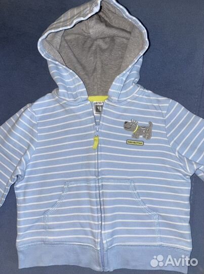 Кофта и жилетка Carter’s 78-83 размер