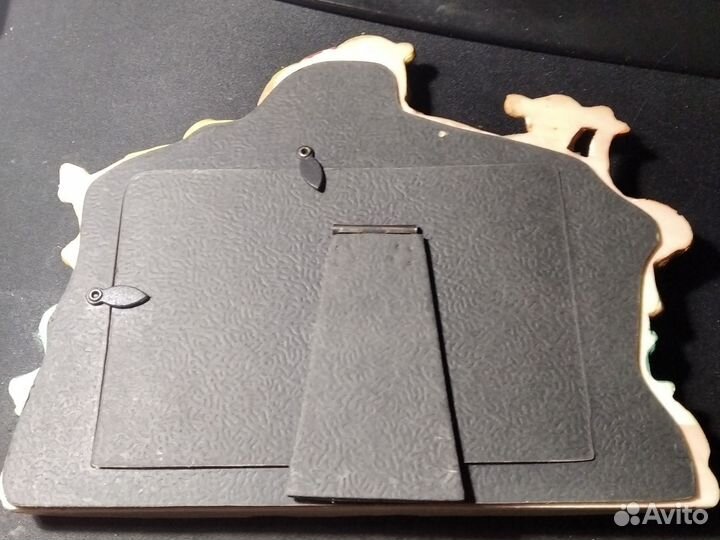 Детская фоторамка с Винни Пухом и коровкой