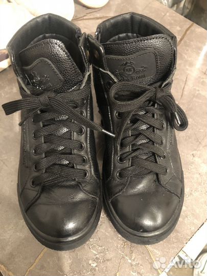 Ботинки из натуральной кожи 35 размер