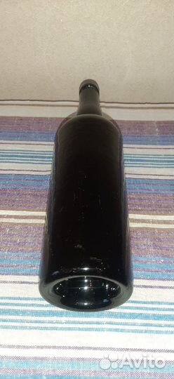 Бутылка старинная с клеймом D