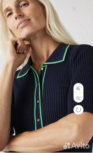 Платье-поло Lacoste 36