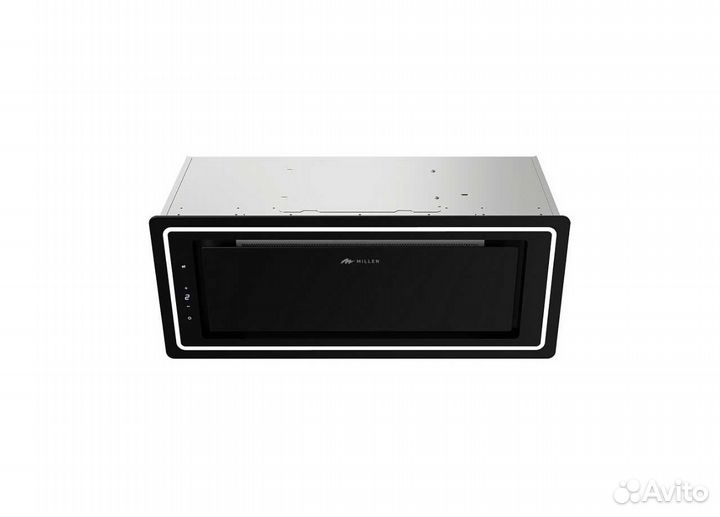 Встраиваемая кухонная вытяжка Millen mbkhg 901 BL