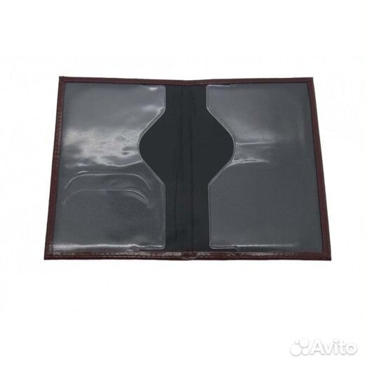 Обложка на военный билет С гербом (нат. кожа)