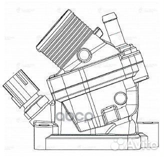 Термостат для а/м Volvo XC90 (02) 2.4D/2.5T (с