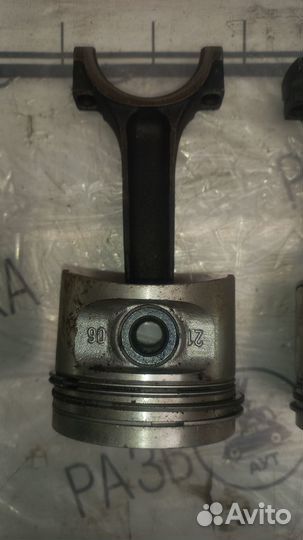 Поршень с Шатунами Ваз 2106 B2 1й Ремонтный