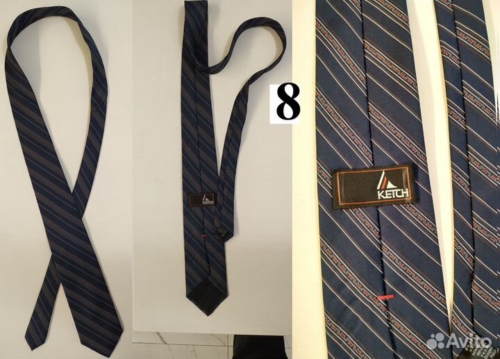 Галстуки (2, 4, 8, 10, 11, 14, 28) - полиэстер