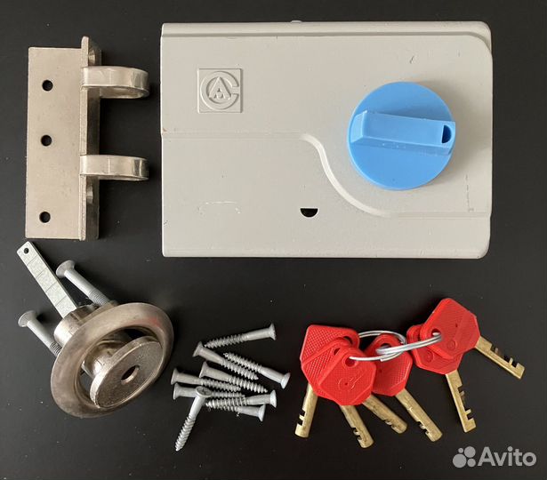Замок накладной дисковый знд-2 (СССР)