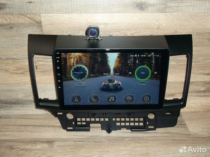 Магнитола Mitsubishi Lancer X Android GPS WiFi