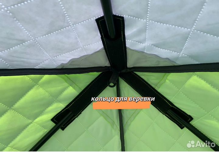 Походная баня 3 слойная- зимняя палатка куб