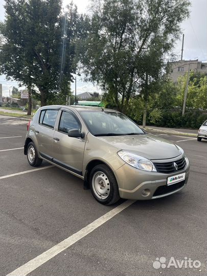 Renault Sandero 1.4 МТ, 2010, 163 046 км
